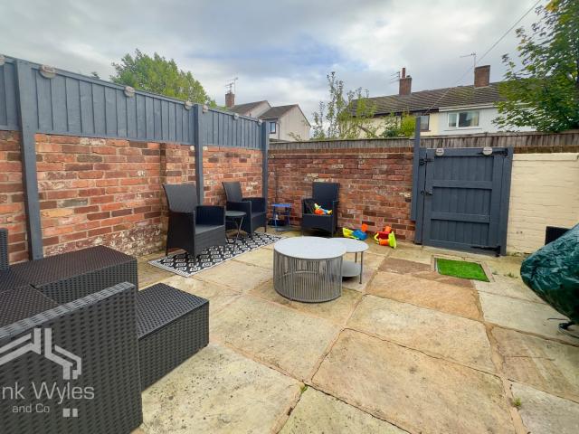 Terraced house in Dock Road, Lytham St. Annes, Lancashire