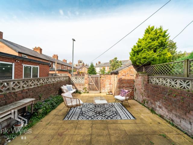 Terraced house in Seymour Road, Lytham St. Annes, Lancashire