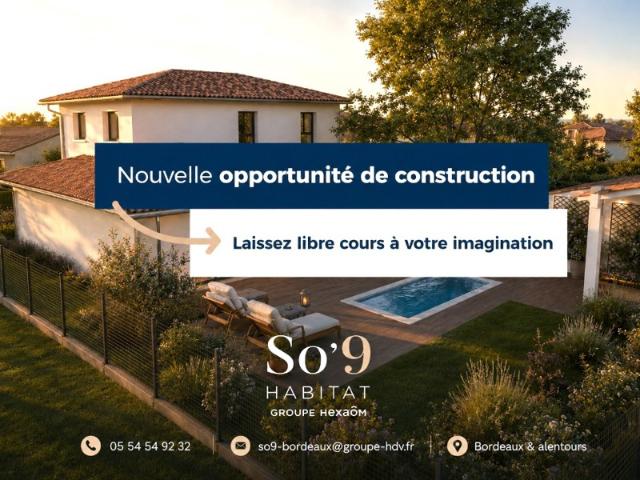 Terrain à bâtir Pessac 33600