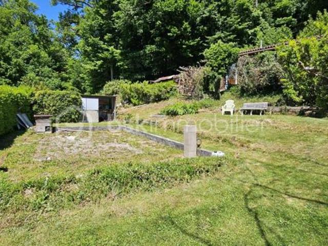 terrain de loisir 1200m2 chalet + mobilhome