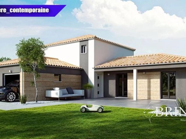 Terrain de 9.88ares constructible, 23.30 ares en tout