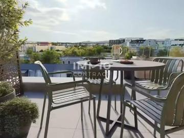 Südwest Terrasse mit Grünblick in nachhaltiger Neubauanlage! Provisionsfrei