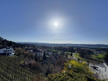 Terrassenwohnung mit beeindruckender Panoramasicht inklusive zwei Parkplätze