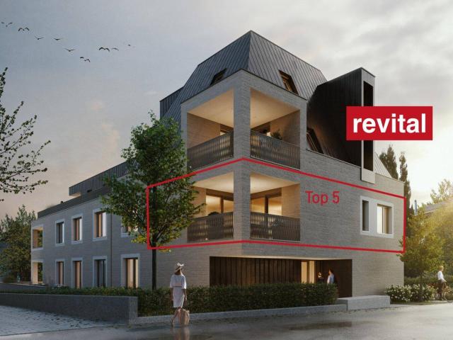 Terrassenwohnung in stilvoller Kleinwohnanlage – Morgensonne und Bergblick inklusive Bezugsbereit Ende 2026 Top 5