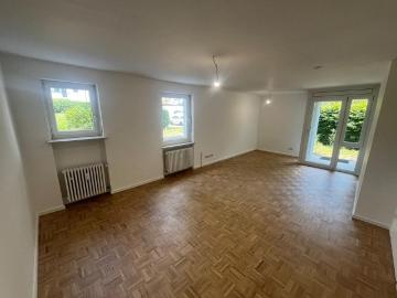 Terrassen Grundriss mit 39,27 m² und Teleheizung in München Trauchbergstraße