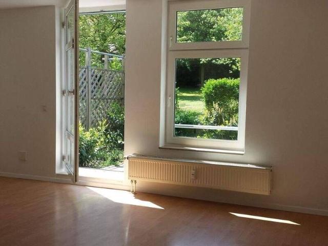Terrassen Singlewohnung mit Blick in den weitläufigen Innenhof