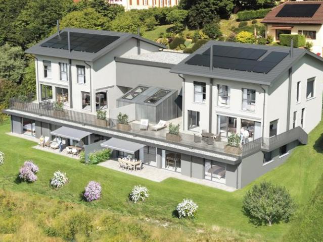 Doppelhaushälfte mit 73 m² Terrasse in Vallorbe