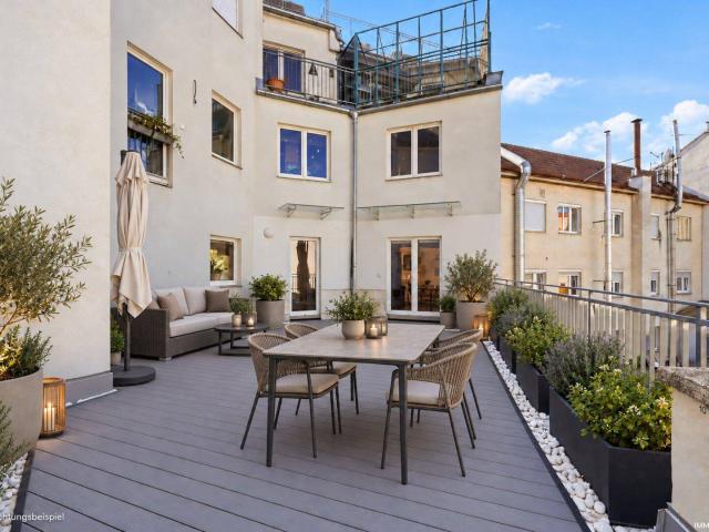 Terrassenhighlight am Floridsdorfer Spitz – Großzügige 3 Zimmer Wohnung mit 49 m² Terrasse U6 Floridsdorf