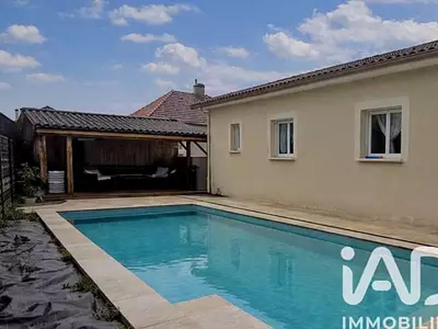 Terrasson Lavilledieu 24120 Achat / Vente maison 6 pièces t6 piscine terrasse