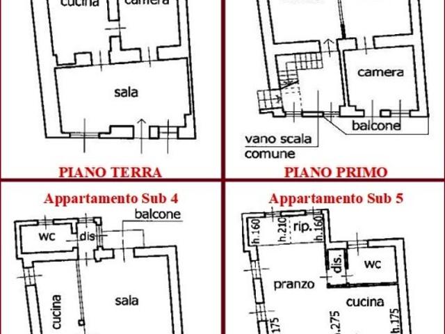 TERRATETTO in VENDITA a COGGIOLA COGGIOLA di 8 vani