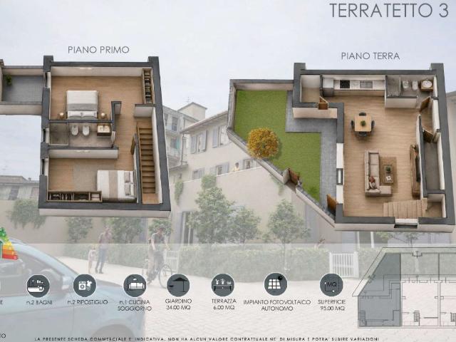 TERRATETTO in VENDITA a FIRENZE RIFREDI / DALMAZIA / CAREGGI di 4 vani