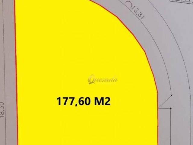 Terreno misto de esquina à venda, 177,60 m², Jardim Casablanca, Indaiatuba