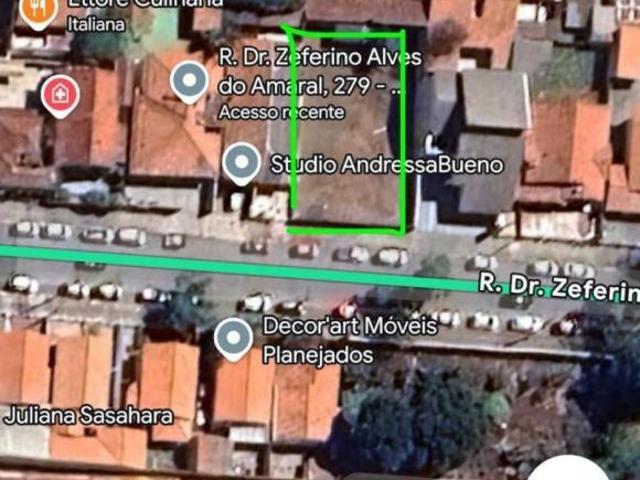 Terreno na avenida Zeferino Alves do Amaral