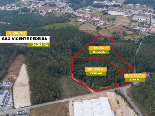 Terreno na Zona Industrial de São João de Arada, Ovar