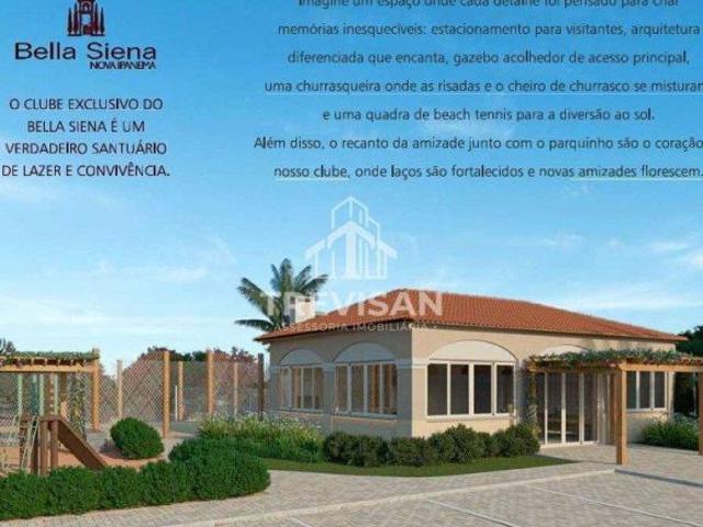 Terreno no Condomínio Bella Siena no Bairro Hípica em Porto Alegre, 121 m²