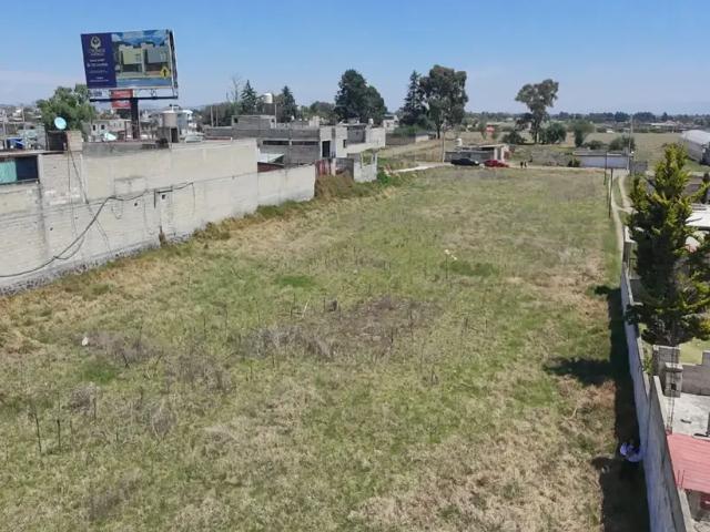 Terreno o lotes sobre vialidad Toluca Tenango