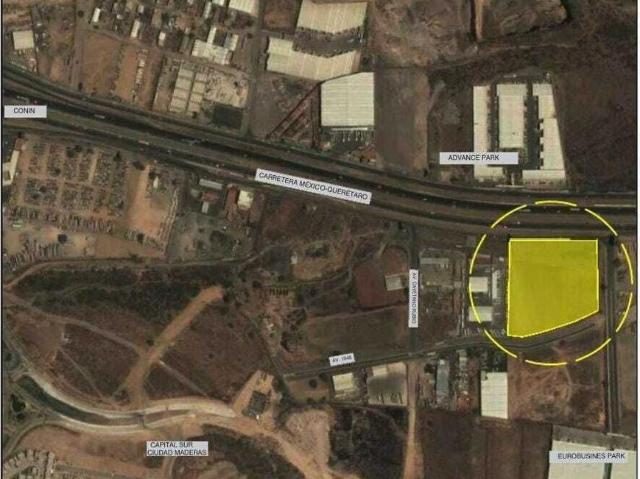 TERRENO AUTOPISTA MEXICO QUER?TARO