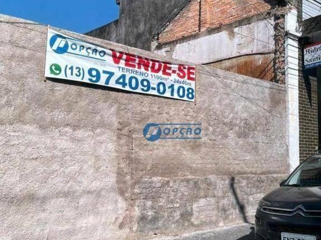 Terreno à venda, 1104 m² por R$ 2.600.000,00 Vila Matias Santos/SP