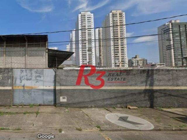 Terreno à venda, 1395 m² por R$ 7.500.000,00 Aparecida Santos/SP