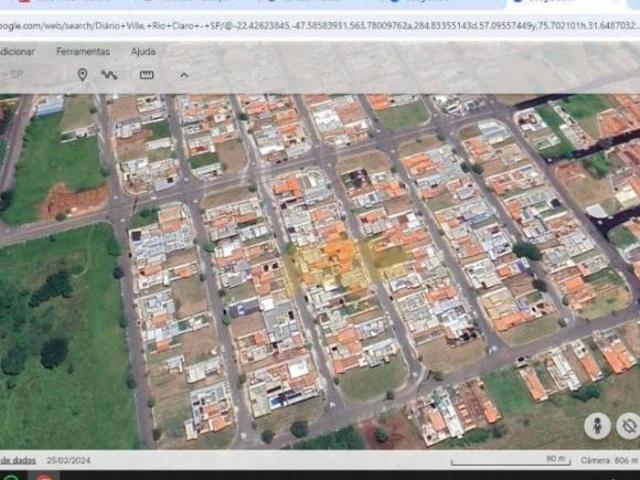 Terreno à venda, 160 m² por R$ 190.000,00 Diário Ville Rio Claro/SP