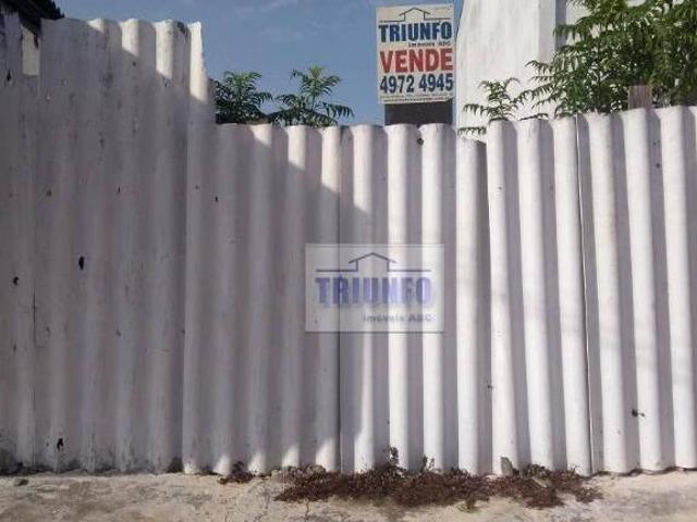 Terreno à venda, 173 m² por R$ 250.000,00 Vila Junqueira Santo André/SP