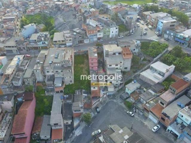 Terreno à venda, 190 m² por R$ 319.310,00 Jardim Petroni São Bernardo do Campo/SP