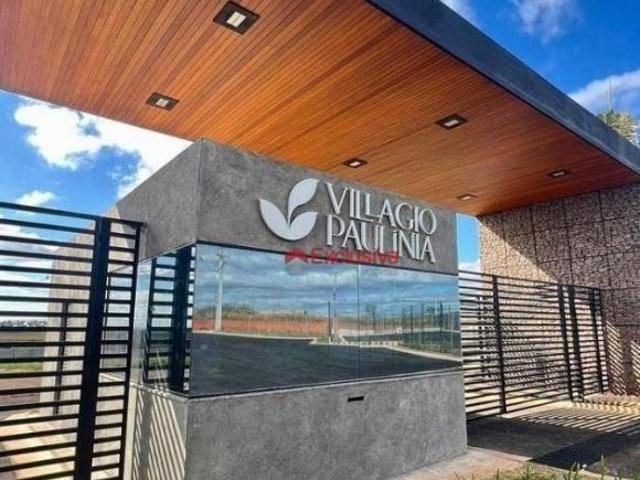 Terreno à venda, 200 m² por R$ 180.000,00 Residencial Villagio Paulínia Paulínia/SP