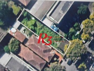 Terreno à venda, 240 m² por R$ 870.000,00 Embaré Santos/SP