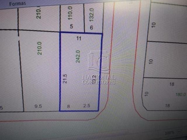 Terreno à venda, 242 m² por R$ 600.000,00 Parque das Nações Santo André/SP