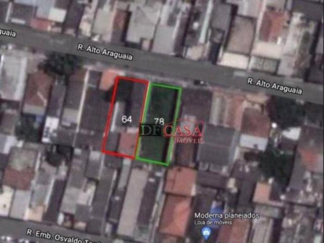 Terreno à venda, 250 m² por R$ 639.000,00 Vila Nhocune São Paulo/SP