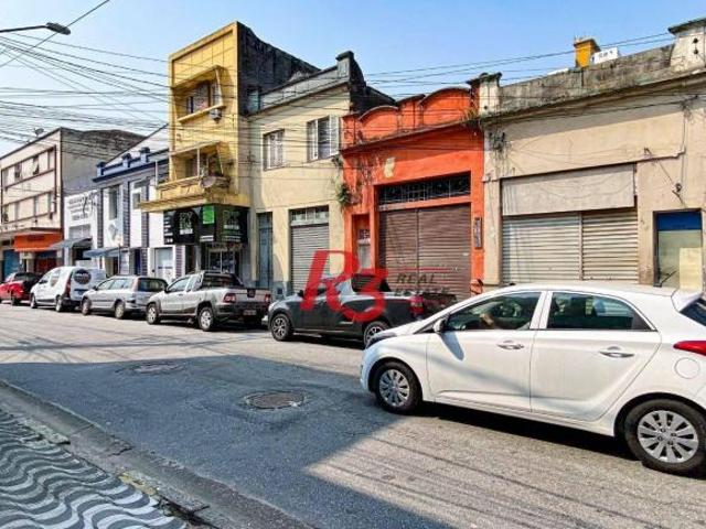 Terreno à venda, 250 m² por R$ 798.000,00 Macuco Santos/SP