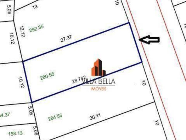 Terreno à venda, 280 m² por R$ 320.000,00 Vila Guaraciaba Santo André/SP