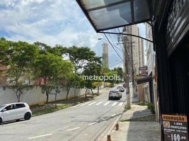 Terreno à venda, 280 m² por R$ 550.000,00 Vila Humaitá Santo André/SP