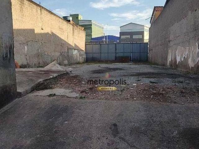 Terreno à venda, 280 m² por R$ 685.000,00 Vila Palmares Santo André/SP