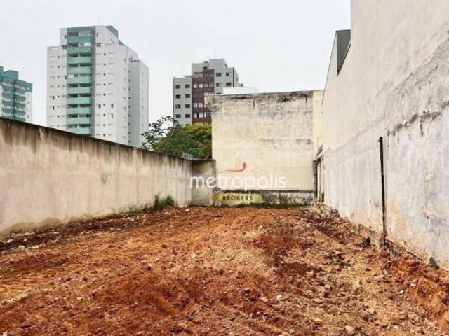 Terreno à venda, 300 m² por R$ 1.275.000,00 Vila Gilda Santo André/SP