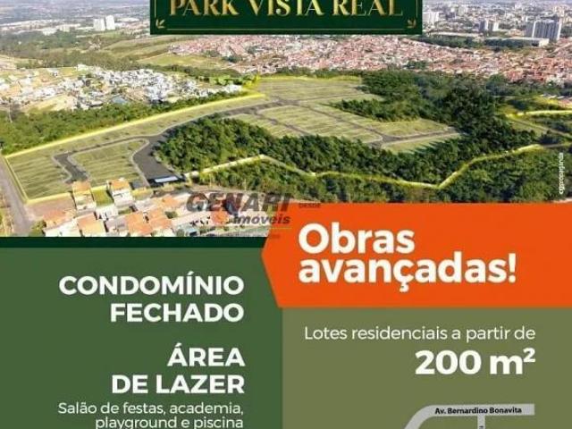 Terreno à venda, 300 m² por R$ 390.000,00 Condomínio Park Vista Real Indaiatuba/SP