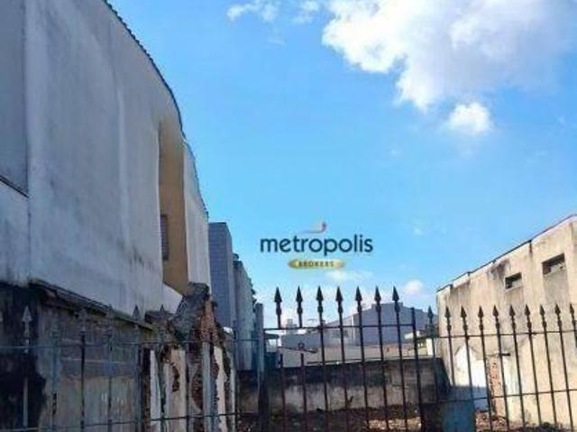 Terreno à venda, 334 m² por R$ 900.000,00 Parque Oratório Santo André/SP