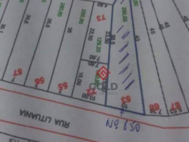 Terreno à venda, 38 m² por R$ 465.000,00 Vila Curuçá Santo André/SP