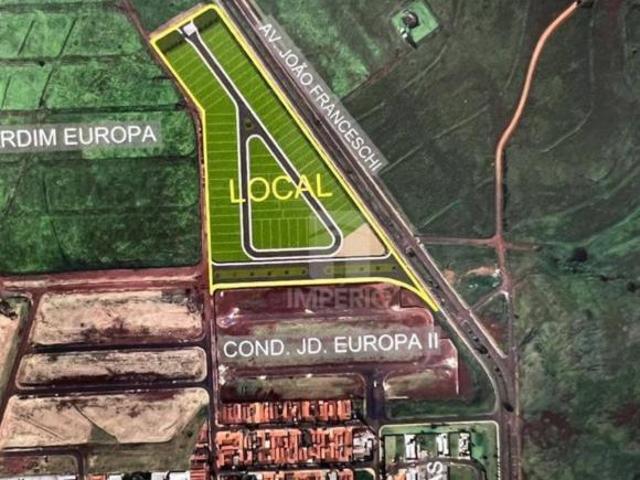 Terreno à venda, 404 m² por R$ 365.000,00 Condomínio Europa III Jaú/SP
