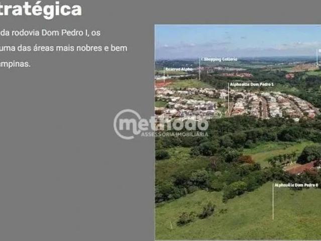 Terreno à venda, 409 m² Alphaville Dom Pedro 0 Campinas/SP