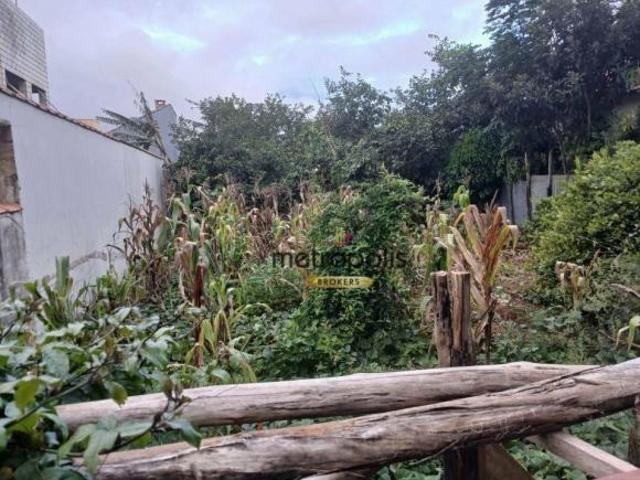 Terreno à venda, 400 m² por R$ 1.501.000,00 Paraíso Santo André/SP
