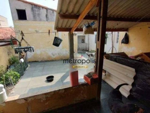 Terreno à venda, 400 m² por R$ 901.000,00 Vila Tibiriçá Santo André/SP