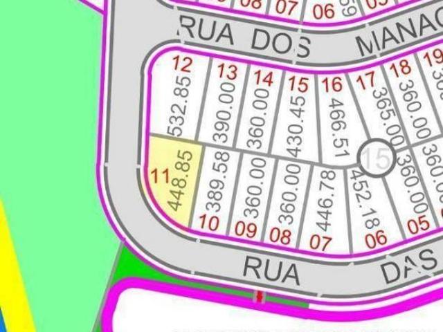 Terreno à venda, 448 m² por R$ 1.200.000,00 Condominio Aruãecopark Mogi das Cruzes/SP