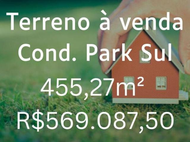 Terreno à venda, 455 m² Condominio Park Sul Uberlândia/MG