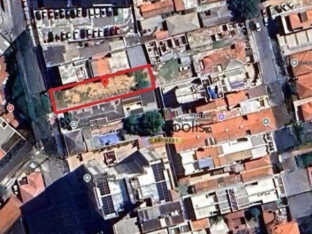 Terreno à venda, 450 m² por R$ 1.261.000,00 Casa Branca Santo André/SP