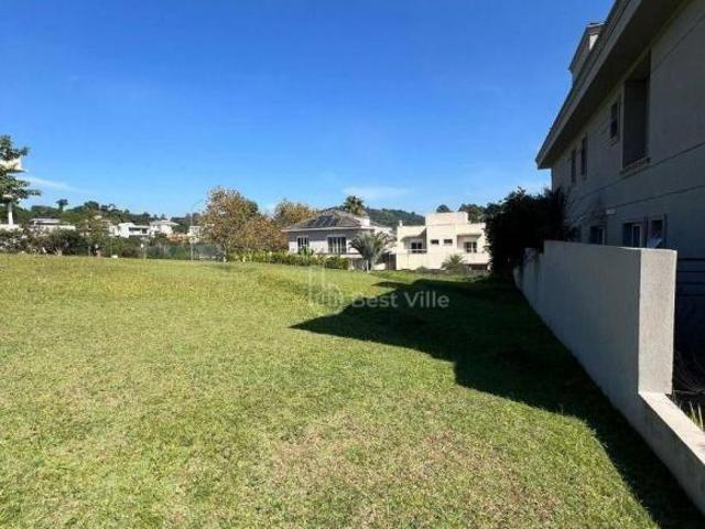 Terreno à venda 476m² em condomínio fechado, Residencial Genesis 1 Santana de Parnaíba/SP