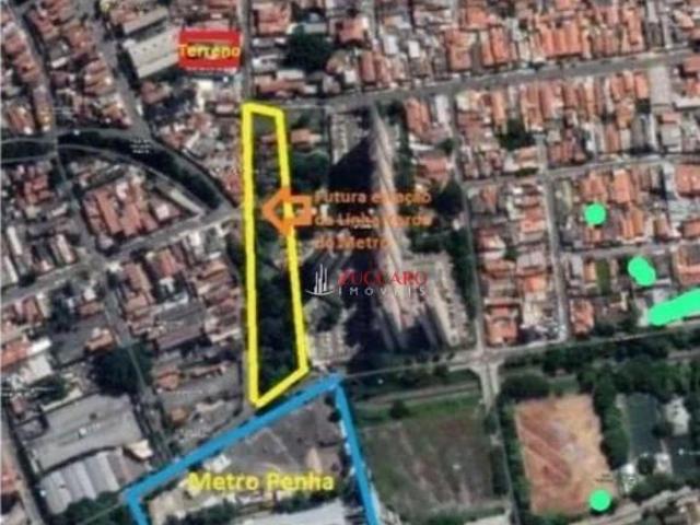 Terreno à venda, 500 m² por R$ 1.500.000,00 Penha de França São Paulo/SP