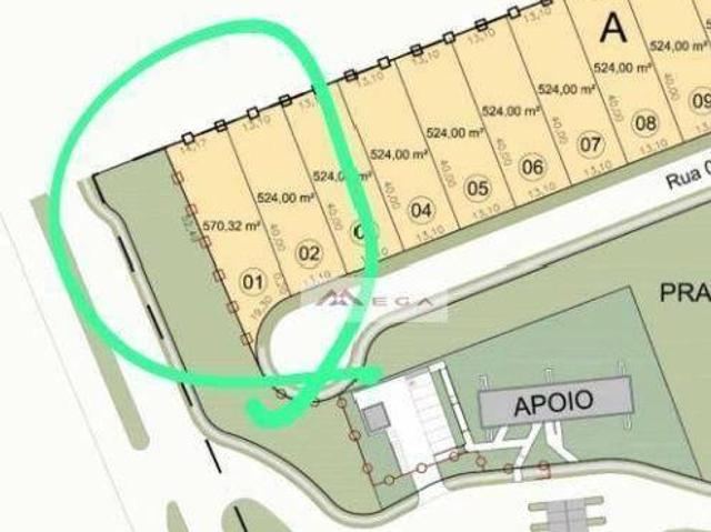 Terreno à venda, 524 m² por R$ 1.310.000 Alphaville Dom Pedro Campinas/SP