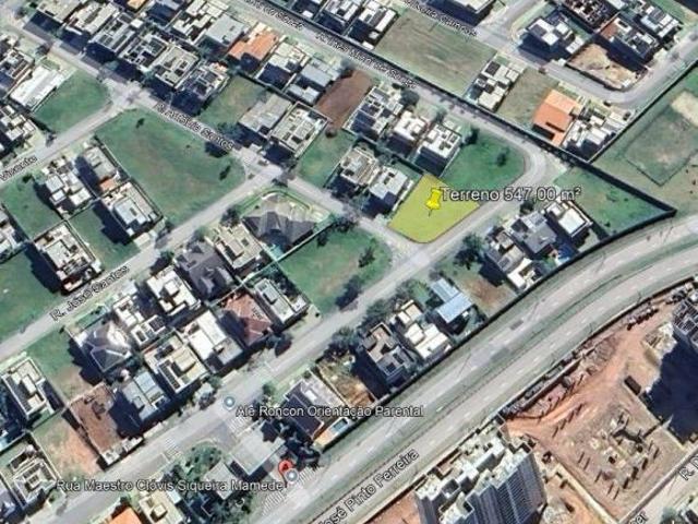 Terreno à venda, 547 m² por R$ 855.000,00 Condomínio Residencial Monte Carlo São José dos Campos
