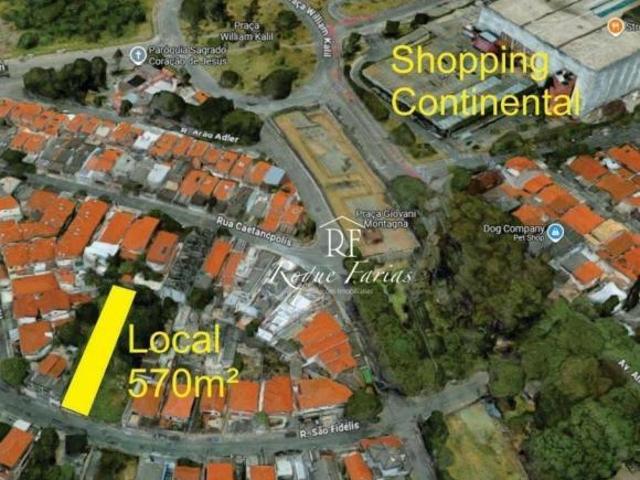 Terreno à venda, 570 m² por R$ 1.300.000,00 Jaguaré São Paulo/SP